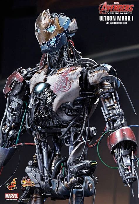 Ultron Mark I Em Vingadores Era De Ultron Action Figure Perfeita Hot Toys Blog De Brinquedo