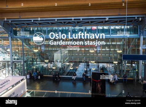 Gardermoen Airport, Oslo Norway Stock Photo - Alamy