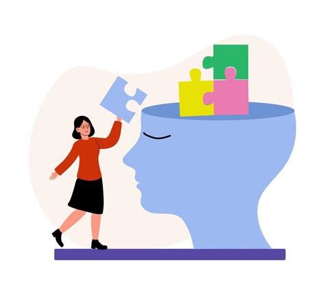 understanding  mind  puzzle pieces   creative illustration