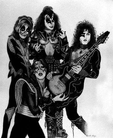 Kiss 70s By Pamelakaye On Deviantart Kiss Artwork Kiss Band Kiss Art