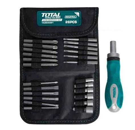 Total Tacsd Pcs Ratchet Screwdriver Set Fatoolsmart