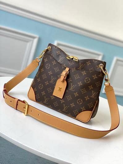 T I N Louis Vuitton Od On Pm Monogram Canvas Handbag Natural M