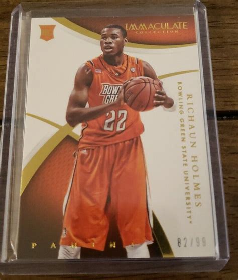 Panini Immaculate Collegiate Multisport Richaun Holmes Rc Rookie