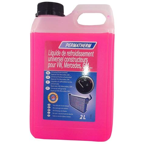 Liquide De Refroidissement Rose 30 PERMATHERM 2L Norauto Fr