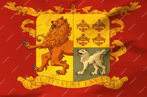 Premium AI Image | Flag wallpaper of Grand Duchy of Tuscany The