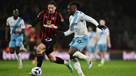 Bournemouth Vs Crystal Palace Premier League TV Channel Prediction