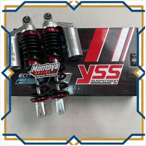 Jual MTY SHOCK YSS AEROX NMAX NEW G PLUS 310 MM HITAM GOLD Shopee