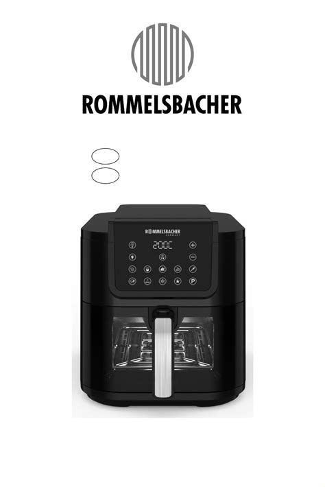 Bedienungsanleitung Rommelsbacher FRH 1700 (Deutsch - 32 Seiten)