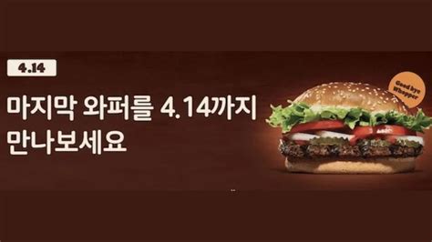 Did Burger King discontinue the Whopper after 40 years? - AMK Station