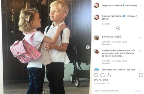 PHOTO L adorable cliché de Charlène de Monaco pour la rentrée scolaire