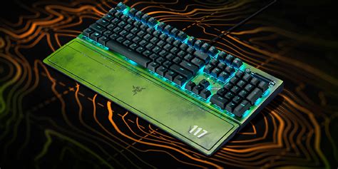 Razer S Halo Infinite Edition BlackWidow V3 Mechanical Keyboard Falls