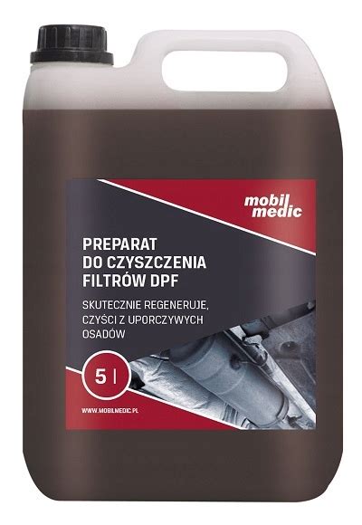 PŁYN DO CZYSZCZENIA DPF FAP MOBIL MEDIC SKUTECZNIE REGENERUJE 5L