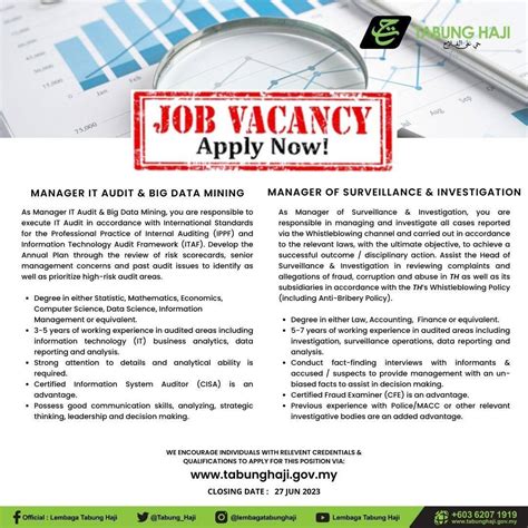 Iklan Jawatan Lembaga Tabung Haji Jobs Hub