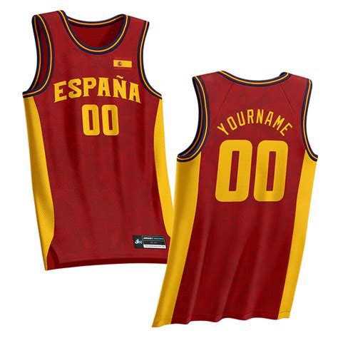 Spain Custom Basketball Jersey – The Jersey Nation