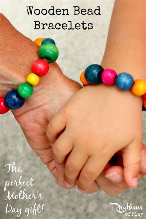 Wooden Bead Bracelet Kids Craft T Idea Fine Motor Activities For