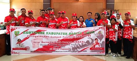 Pj Bupati Bartim Bangga Pemuda Pemudi Bartim Miliki Semangat