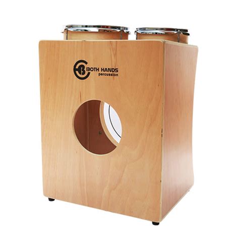 Both Hands Cajon Street Cajonie Percussion Si China Cajon And Drum Price