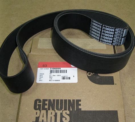 Buy Cummins Isx Qsx Engine Fan Drive Pk V Ribbed Belt From