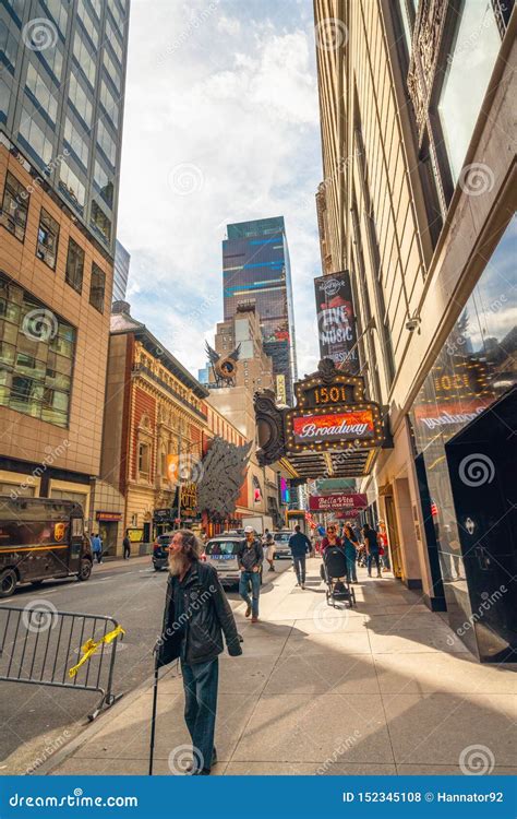 New York City Paramount Building 1501 Broadway Located Between West