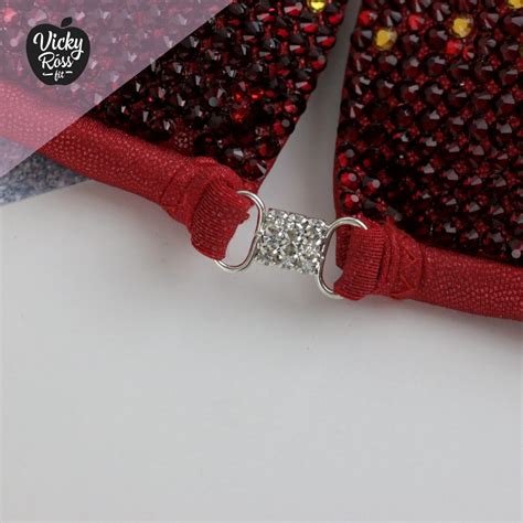 Bikini Fitness Competition Suit Diamond Deluxe Bikini Vicky Ross Fit