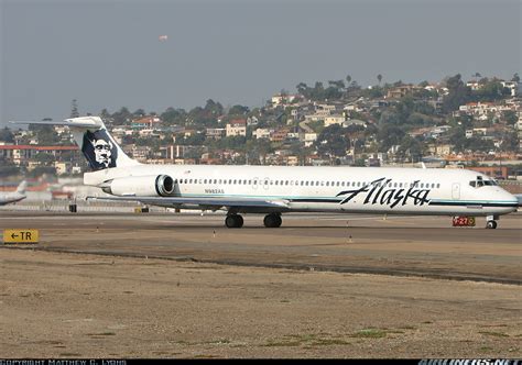 Mcdonnell Douglas Md 83 Dc 9 83 Alaska Airlines Aviation Photo