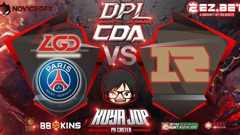 Rng Vs Psg Lgd Bo Dpl Cda Professional League Season Youtube