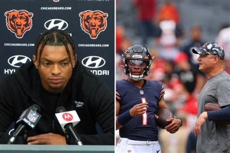 Chicago Bears In Early Nfl Season Chaos As Justin Fields Slams Own