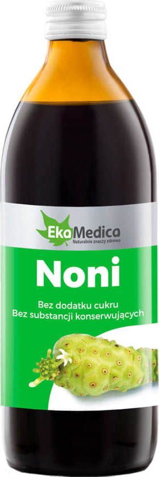 Noni Sok Z Owoc W Noni Ml Ekamedica Erli Pl