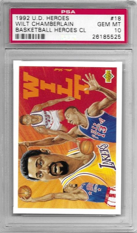 Auction Prices Realized Basketball Cards 1992 Upper Deck Wilt ...