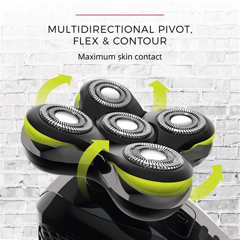 Remington Balder Pro Head Shaver, Cordless, 100% Waterproof, Black ...