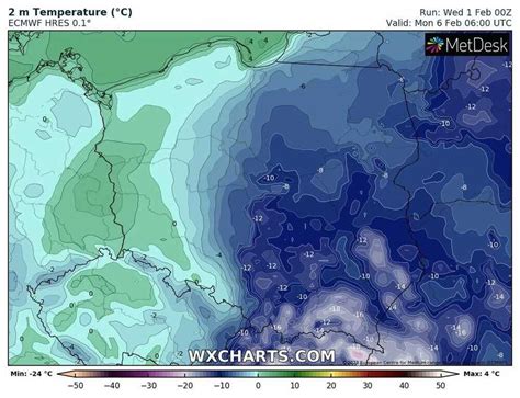 Silny mróz sięgnie Polski Temperatura spadnie poniżej 20 stopni