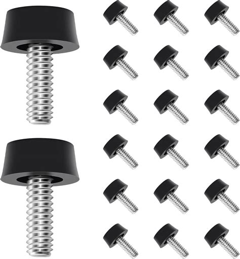 Amazon 20 PCS 1 4 20 UNC Thread Adjustable Furniture Levelers