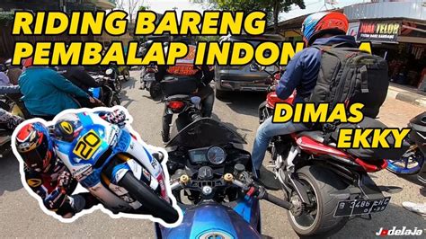 Riding Bareng Pembalap Indonesia Dimas Ekky Youtube