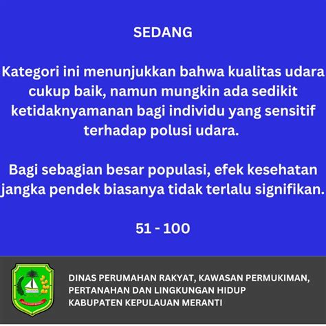 Ispu Indeks Standar Pencemar Udara Dinas Perumaha Rakyat Kawasan