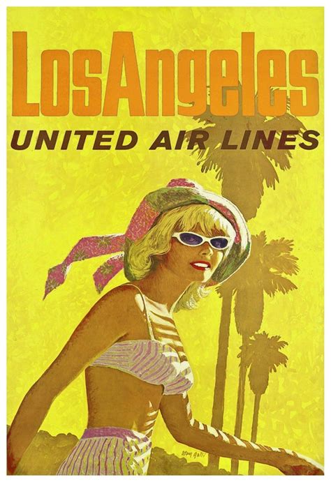 Vintage United Airline Posters