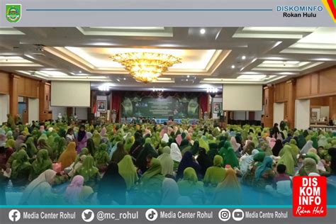 Pengurus Pc Muslimat Nu Rohul Periode Dilantik Bupati Sukiman