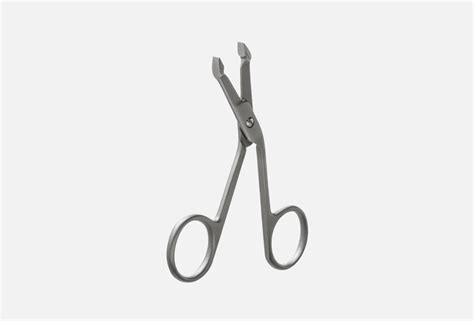 Kaizer Professional Пинцет-ножницы для бровей SATIN CHROME 1 шт ...