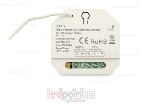 Ledpoint S R L Controller Monocromatico 100 230V Push Dim AC RF 2