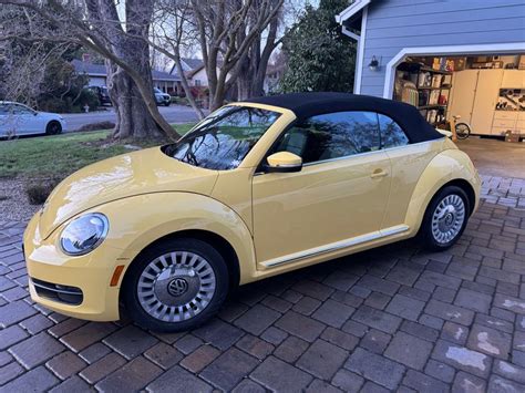 Used Yellow Volkswagen Beetle Convertibles For Sale Near Me Autotrader