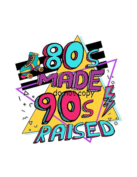 80s Made 90s Raised Sublimation Png Digital Download Etsy