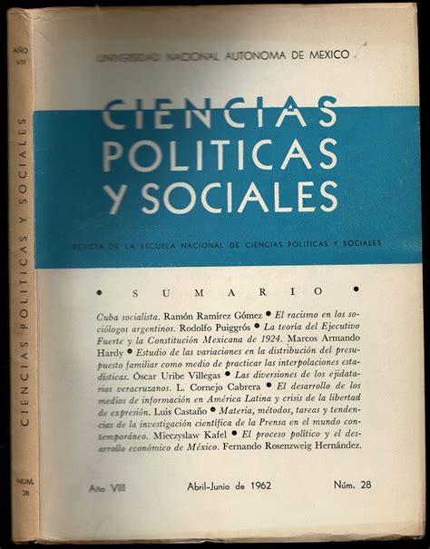 La Teoria Del Ejecutivo Fuerte Y La Constitucion Mexicana De In