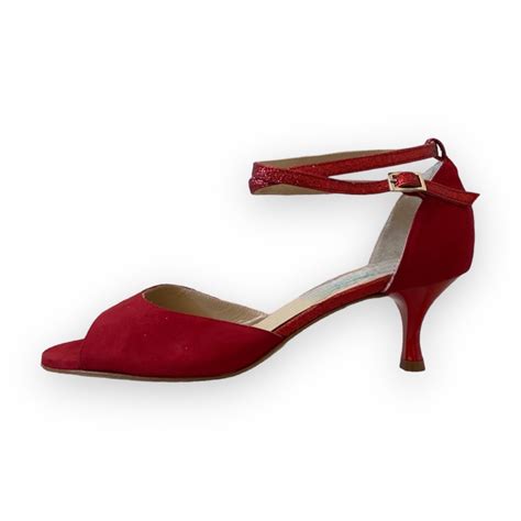 Isabel DS Red Suede with Red Heels - Balanceo