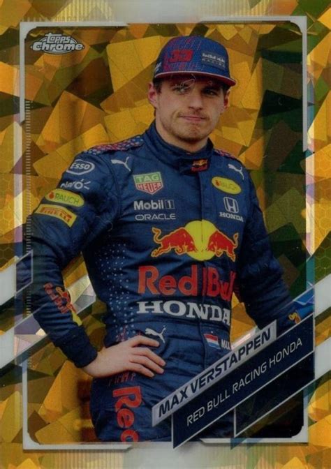 Topps Chrome Formula Sapphire Edition Max Verstappen Other