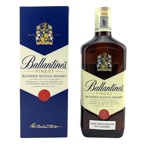 BALLANTINES Finest Blended Scotch Whisky Best Blended Whiskey