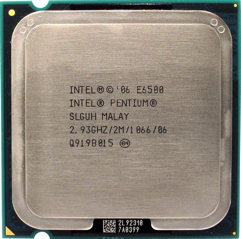 Купить Процессор Intel Pentium Dual Core E6500 2 93GHz 2M 1066 SLGUH