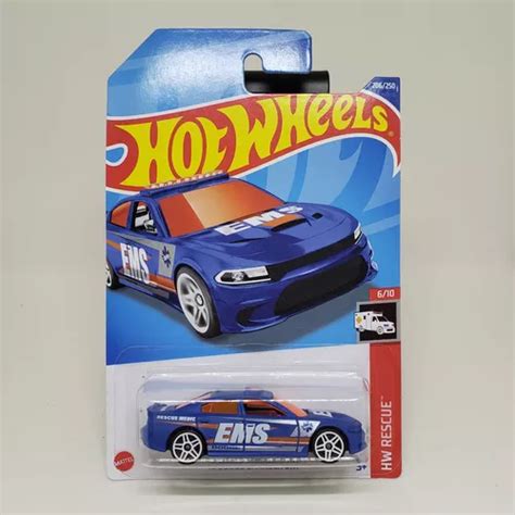 Hot Wheels 2022 Hw Rescue 15 Dodge Charger Srt MercadoLivre