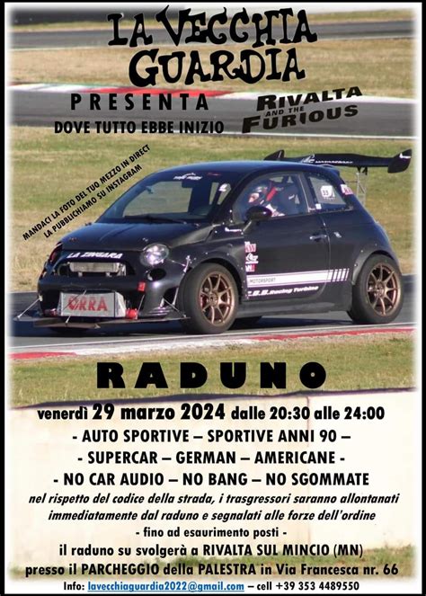 RIVALTA AND THE FURIOUS Autoraduni It La Guida Dei Raduni Auto Su 4