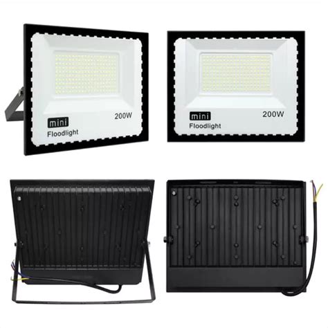 Reflectores Led W Profesional Luces Exterior Luz Blanca Cuotas