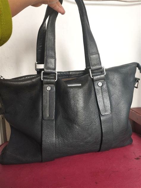 Free Ongkir Preloved Tas Kerja Cowok Briefcase Ngantor Laptop Pria