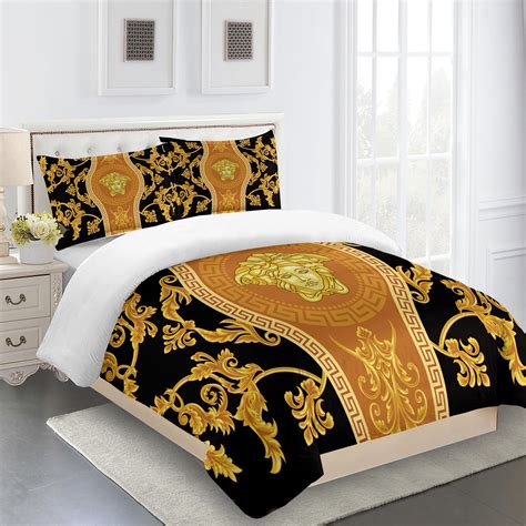 Gold Luxury Versace bed set – MY luxurious home